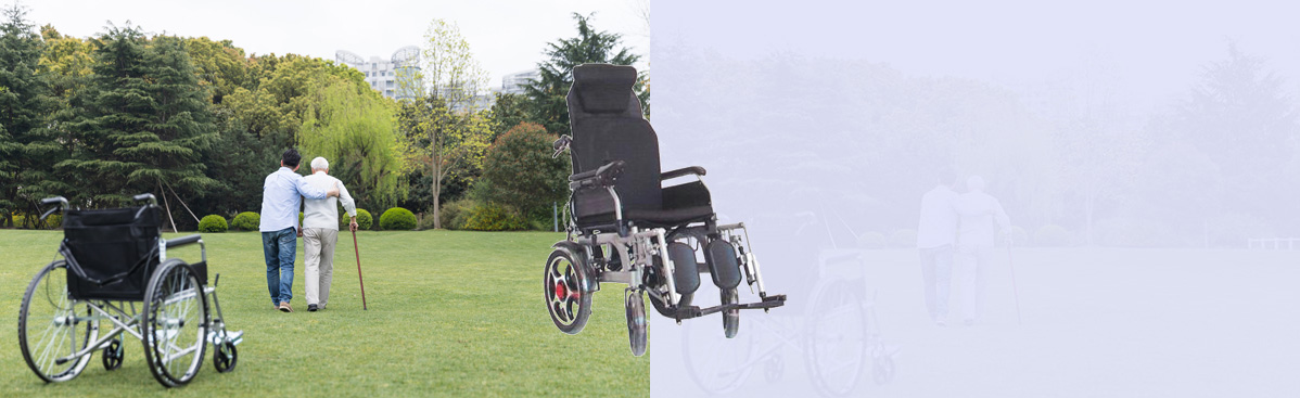 碳钢烤漆电动轮椅